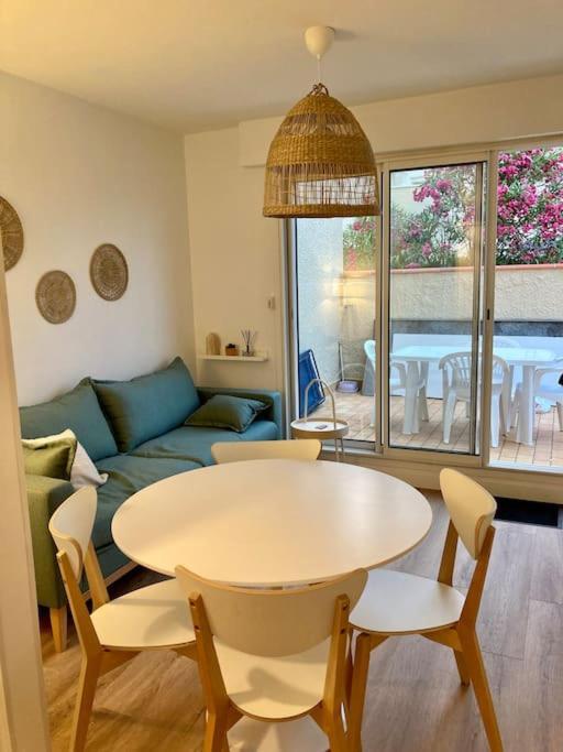 Le Grand Large 3 Pieces En Rez De Jardin, Avec Terrasse Et Acces Direct A La Plage A Pied Le Barcarès Exteriör bild